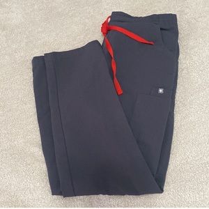 Figs limited edition charcoal yola skinny pants.